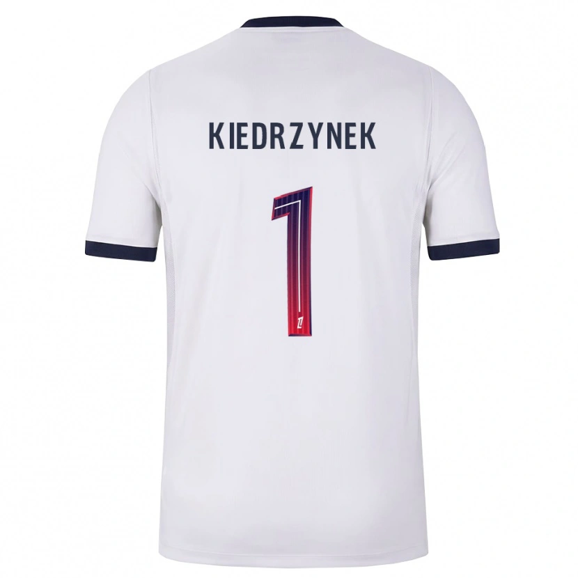 Danxen Herren Katarzyna Kiedrzynek #1 Weiß Schwarz Rot Auswärtstrikot Trikot 2026/27 T-Shirt Österreich