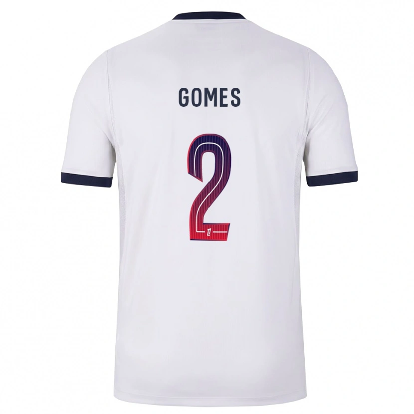 Danxen Herren Nicolas Gomes #2 Weiß Schwarz Rot Auswärtstrikot Trikot 2026/27 T-Shirt Österreich