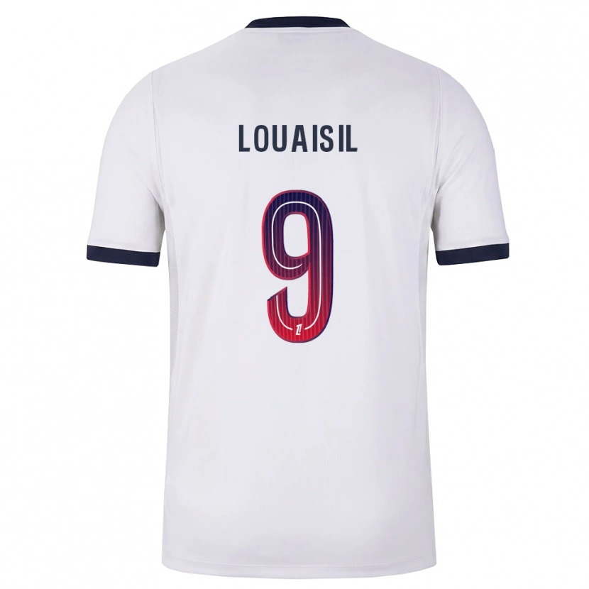 Danxen Herren Kévin Louaisil #9 Weiß Schwarz Rot Auswärtstrikot Trikot 2026/27 T-Shirt Österreich