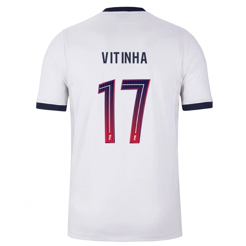Danxen Herren Vítor Machado Ferreira #17 Weiß Schwarz Rot Auswärtstrikot Trikot 2026/27 T-Shirt Österreich