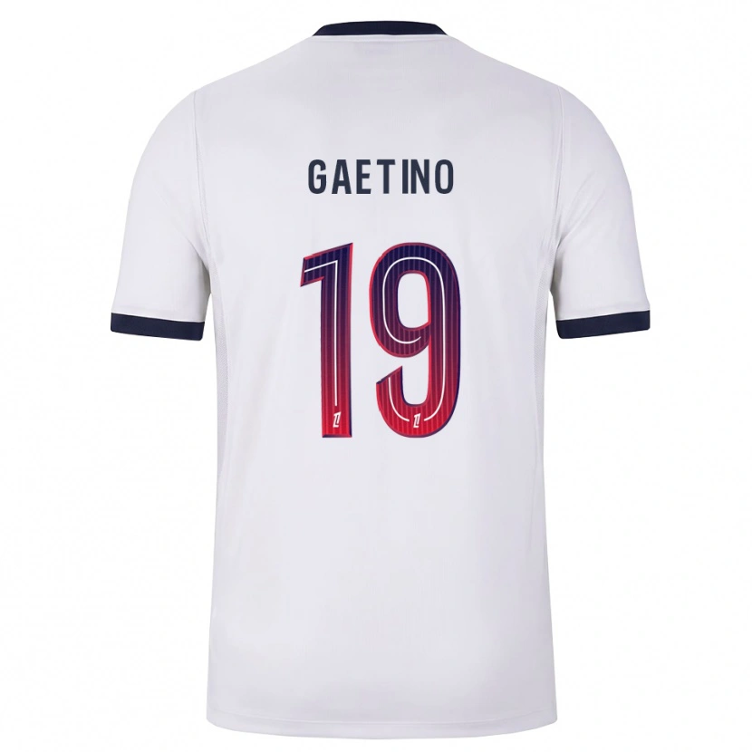 Danxen Herren Eva Gaetino #19 Weiß Schwarz Rot Auswärtstrikot Trikot 2026/27 T-Shirt Österreich