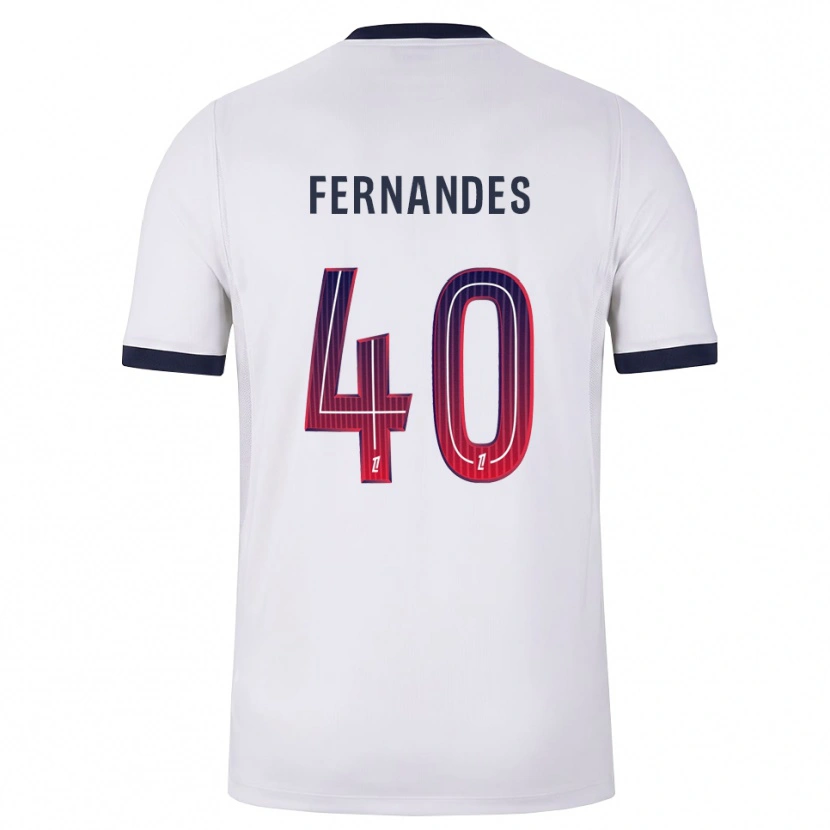 Danxen Herren Alyssa Fernandes #40 Weiß Schwarz Rot Auswärtstrikot Trikot 2026/27 T-Shirt Österreich
