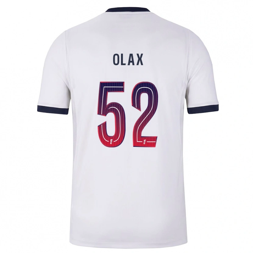 Danxen Herren Djamy Olax #52 Weiß Schwarz Rot Auswärtstrikot Trikot 2026/27 T-Shirt Österreich