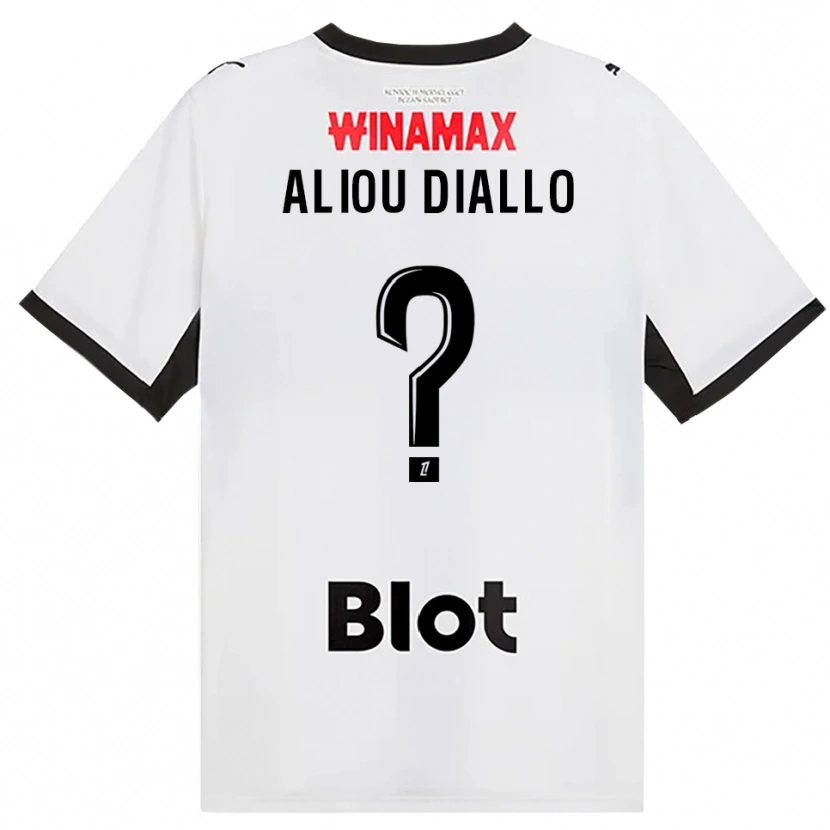 Danxen Herren Mamadou Aliou Diallo #0 Schwarz Weiß Rot Auswärtstrikot Trikot 2026/27 T-Shirt Österreich