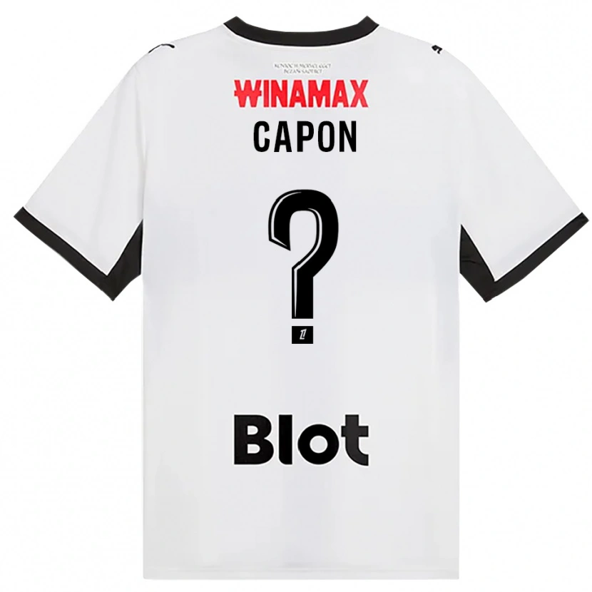 Danxen Herren José Capon #0 Schwarz Weiß Rot Auswärtstrikot Trikot 2026/27 T-Shirt Österreich