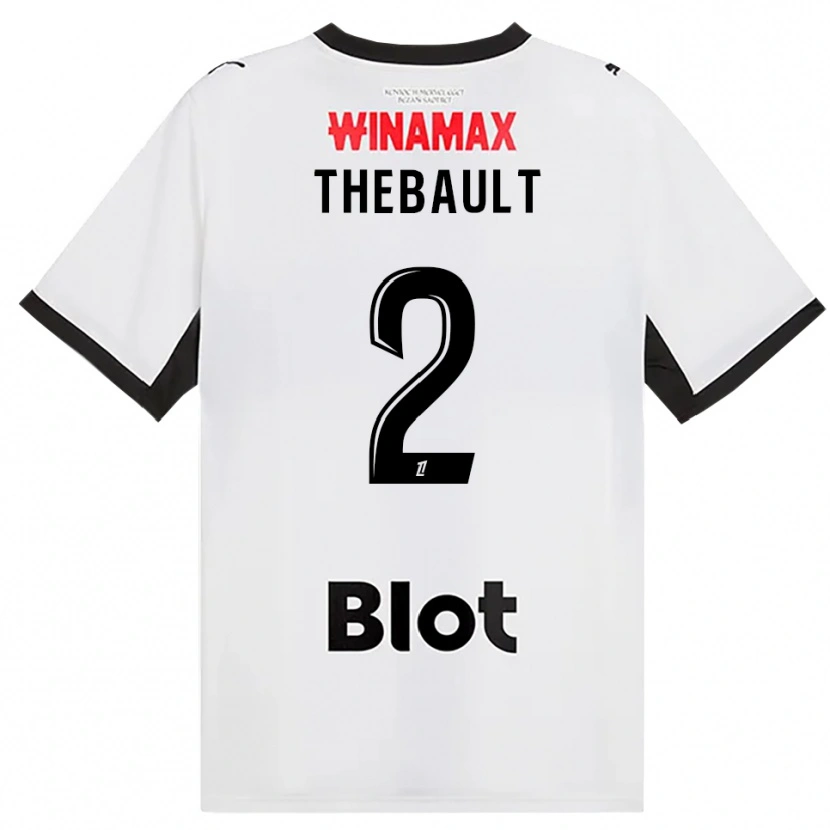 Danxen Herren Yaël Thébault #2 Schwarz Weiß Rot Auswärtstrikot Trikot 2026/27 T-Shirt Österreich