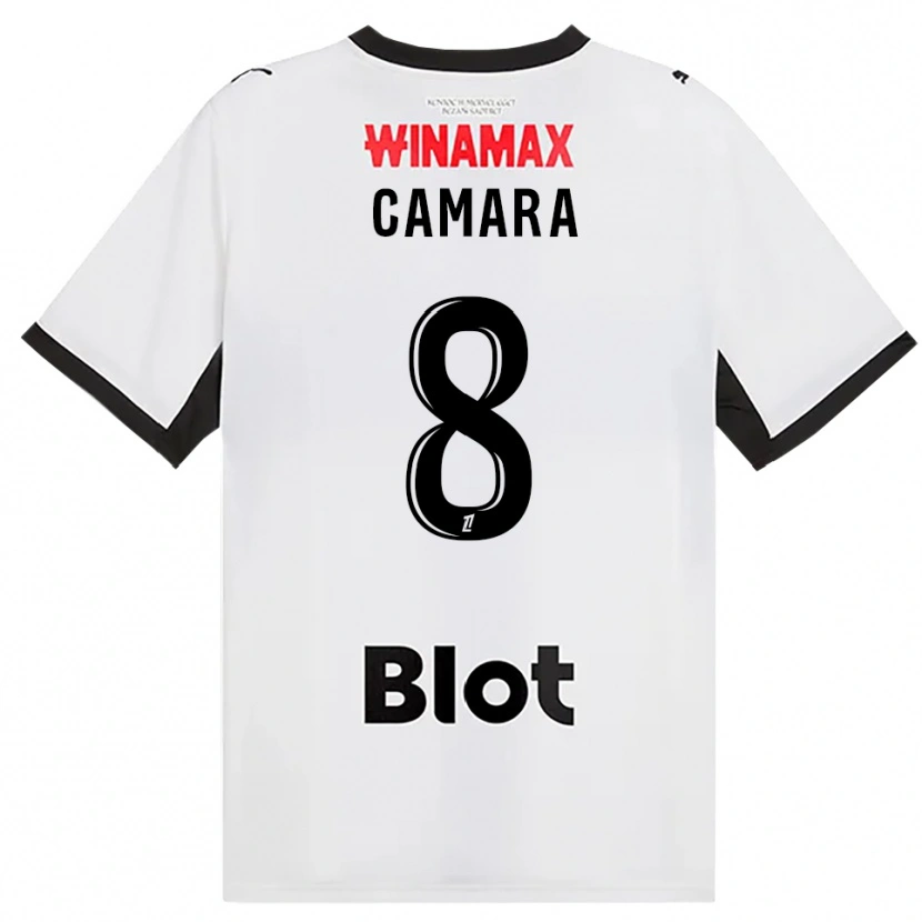 Danxen Herren Yaya Camara #8 Schwarz Weiß Rot Auswärtstrikot Trikot 2026/27 T-Shirt Österreich