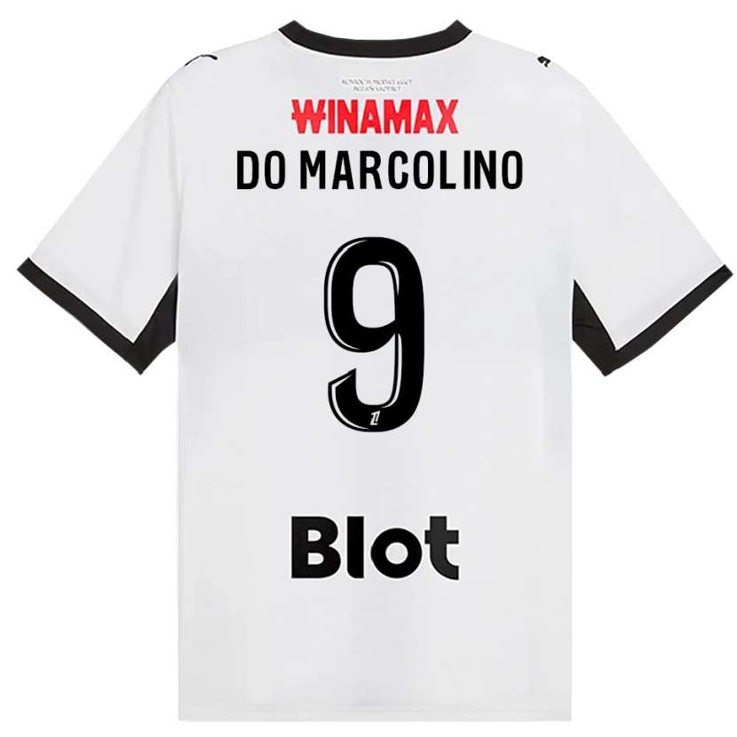 Danxen Herren Alan Do Marcolino #9 Schwarz Weiß Rot Auswärtstrikot Trikot 2026/27 T-Shirt Österreich
