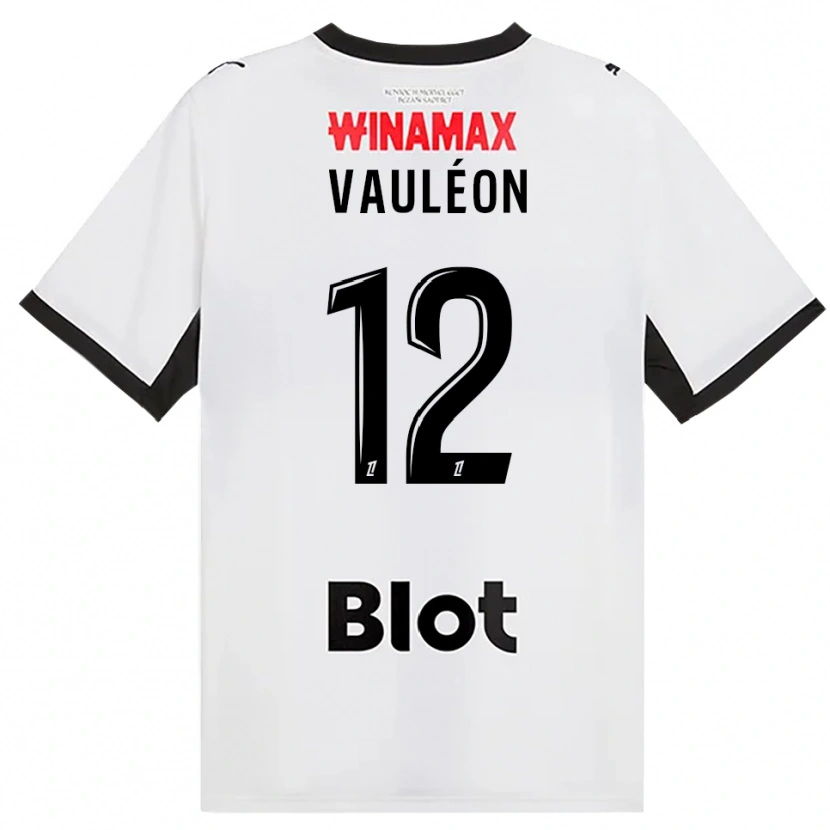 Danxen Herren Antoine Vauléon #12 Schwarz Weiß Rot Auswärtstrikot Trikot 2026/27 T-Shirt Österreich