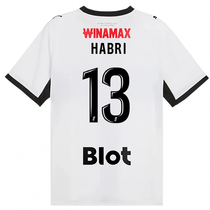 Danxen Herren Issa Habri #13 Schwarz Weiß Rot Auswärtstrikot Trikot 2026/27 T-Shirt Österreich