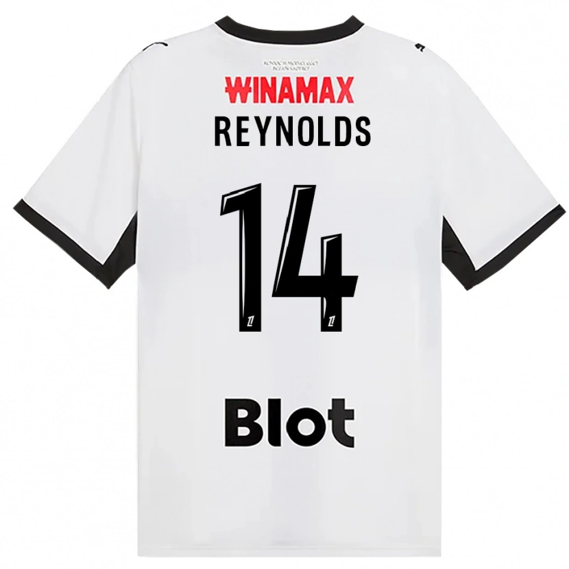 Danxen Herren Bryan Reynolds #14 Schwarz Weiß Rot Auswärtstrikot Trikot 2026/27 T-Shirt Österreich
