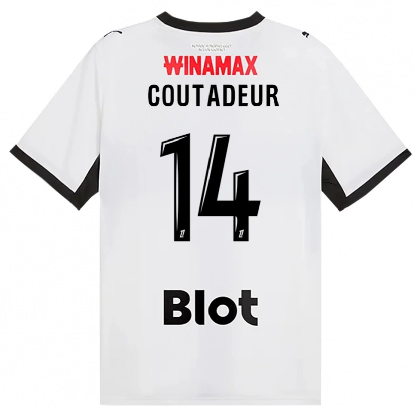 Danxen Herren Diego Coutadeur #14 Schwarz Weiß Rot Auswärtstrikot Trikot 2026/27 T-Shirt Österreich