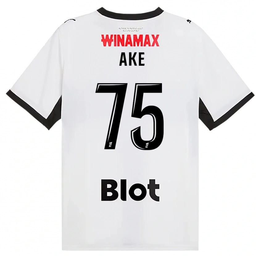 Danxen Herren Junior Ake #75 Schwarz Weiß Rot Auswärtstrikot Trikot 2026/27 T-Shirt Österreich