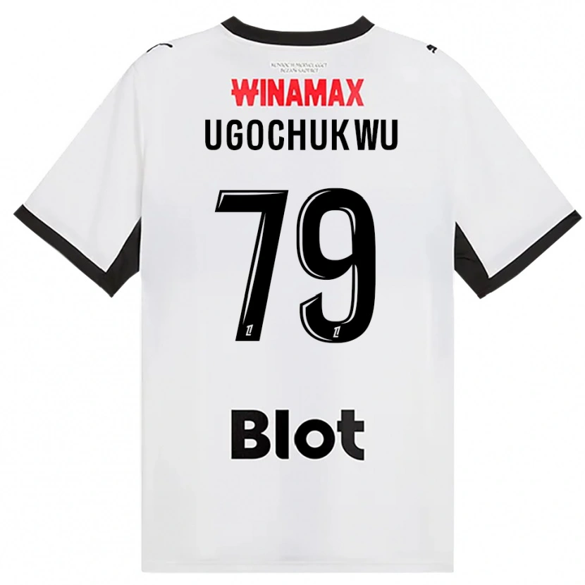 Danxen Herren Chibuike Ugochukwu #79 Schwarz Weiß Rot Auswärtstrikot Trikot 2026/27 T-Shirt Österreich