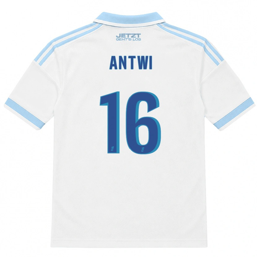 Danxen Herren Genesis Antwi #16 Hellblau Weiß Rot Auswärtstrikot Trikot 2026/27 T-Shirt Österreich