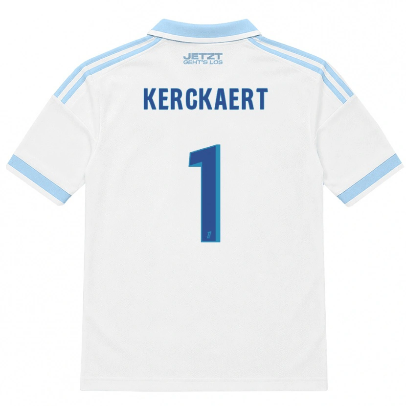 Danxen Herren Gabriel Kerckaert #1 Hellblau Weiß Rot Auswärtstrikot Trikot 2026/27 T-Shirt Österreich