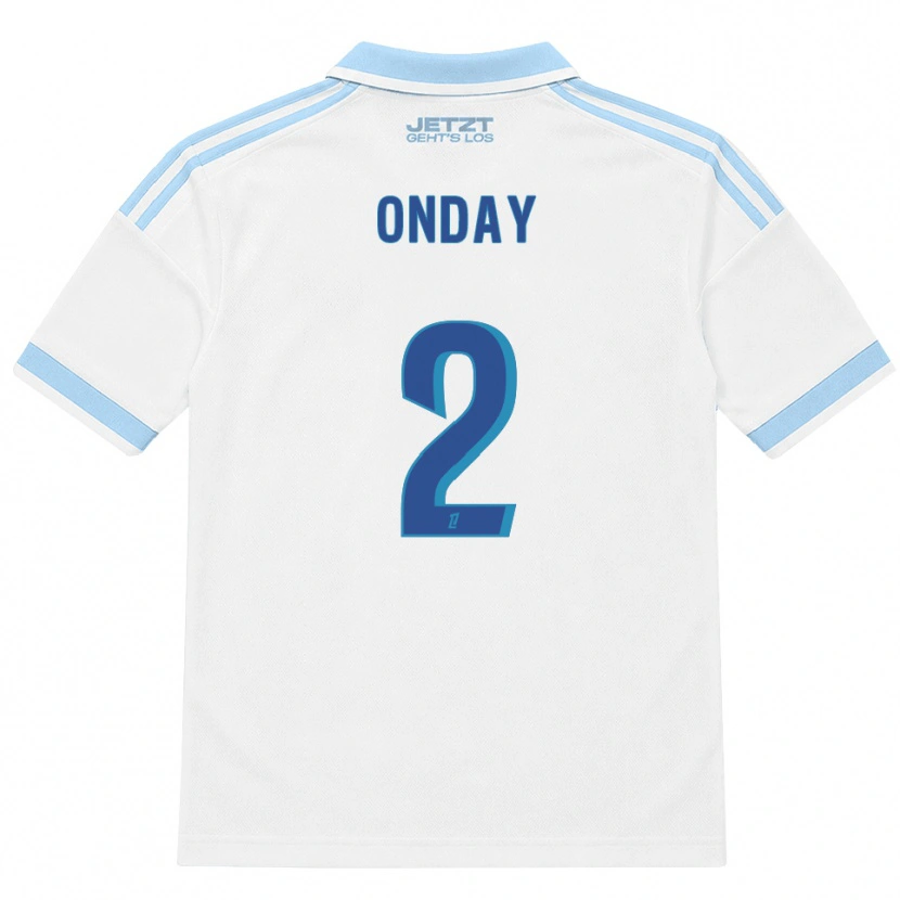 Danxen Herren Georges Onday #2 Hellblau Weiß Rot Auswärtstrikot Trikot 2026/27 T-Shirt Österreich