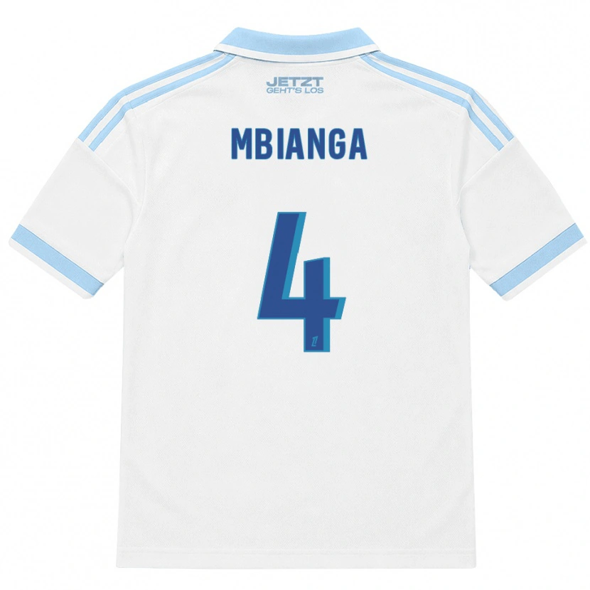 Danxen Herren Yvan Mbianga #4 Hellblau Weiß Rot Auswärtstrikot Trikot 2026/27 T-Shirt Österreich