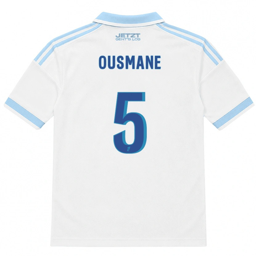 Danxen Herren Abdoulaye Ousmane #5 Hellblau Weiß Rot Auswärtstrikot Trikot 2026/27 T-Shirt Österreich