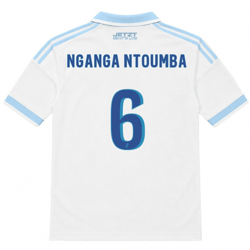 Danxen Herren Monfils Nganga Ntoumba #6 Hellblau Weiß Rot Auswärtstrikot Trikot 2026/27 T-Shirt Österreich