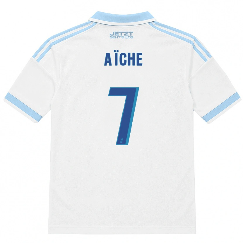 Danxen Herren Yassine Aïche #7 Hellblau Weiß Rot Auswärtstrikot Trikot 2026/27 T-Shirt Österreich