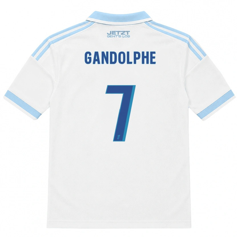 Danxen Herren Adrien Gandolphe #7 Hellblau Weiß Rot Auswärtstrikot Trikot 2026/27 T-Shirt Österreich