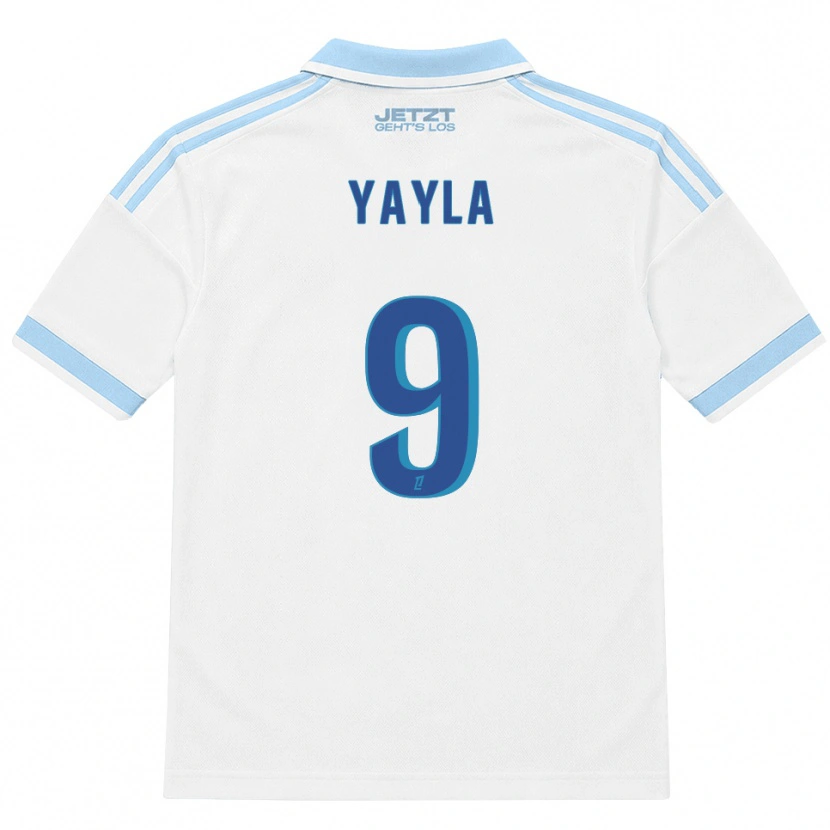 Danxen Herren Ahmet Yayla #9 Hellblau Weiß Rot Auswärtstrikot Trikot 2026/27 T-Shirt Österreich