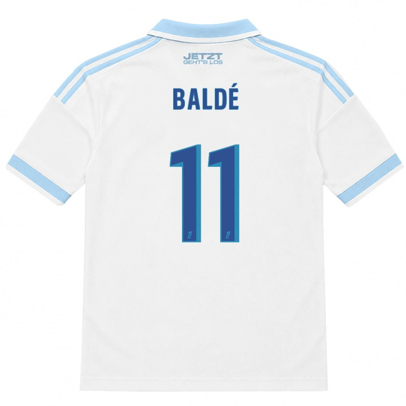 Danxen Herren Fatoumata Baldé #11 Hellblau Weiß Rot Auswärtstrikot Trikot 2026/27 T-Shirt Österreich