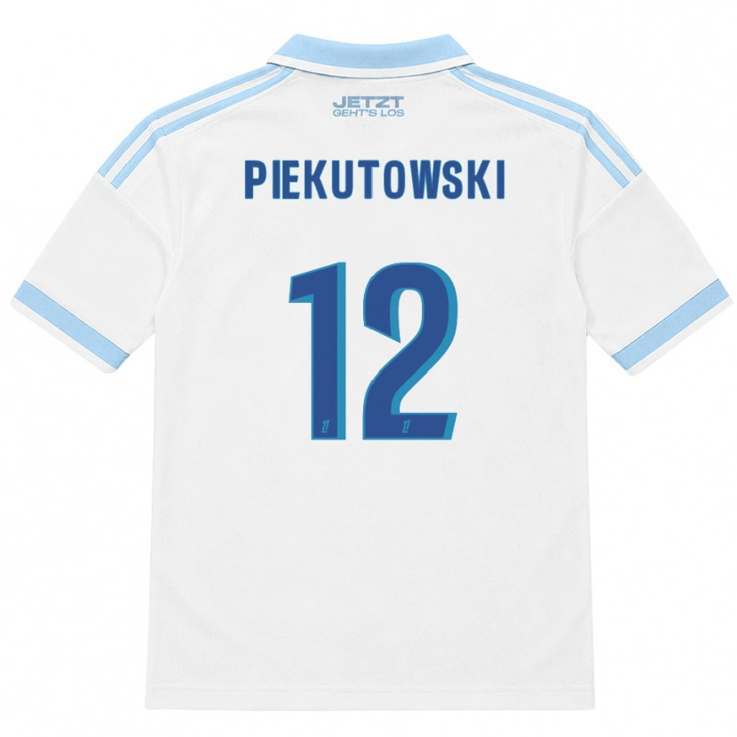 Danxen Herren Milosz Piekutowski #12 Hellblau Weiß Rot Auswärtstrikot Trikot 2026/27 T-Shirt Österreich