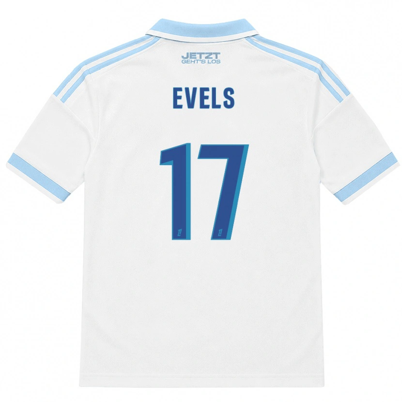 Danxen Herren Emily Evels #17 Hellblau Weiß Rot Auswärtstrikot Trikot 2026/27 T-Shirt Österreich