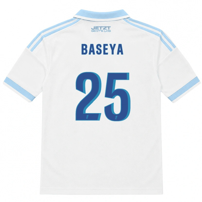 Danxen Herren Steven Baseya #25 Hellblau Weiß Rot Auswärtstrikot Trikot 2026/27 T-Shirt Österreich