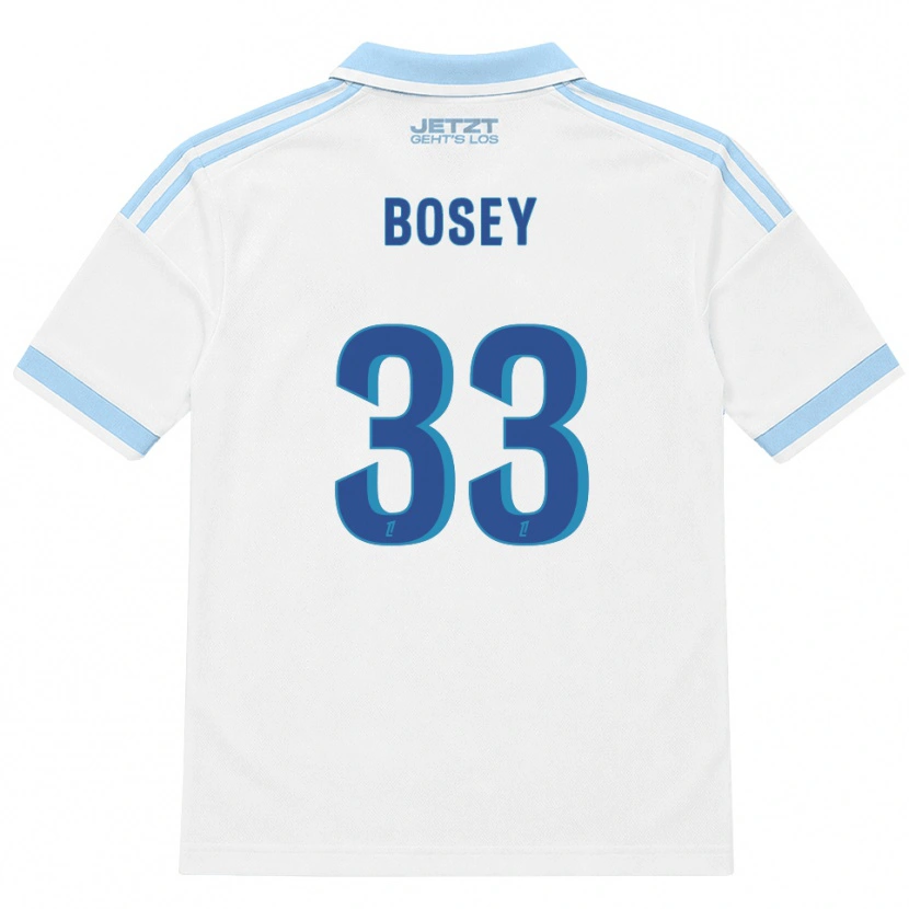 Danxen Herren Jean-Baptiste Bosey #33 Hellblau Weiß Rot Auswärtstrikot Trikot 2026/27 T-Shirt Österreich