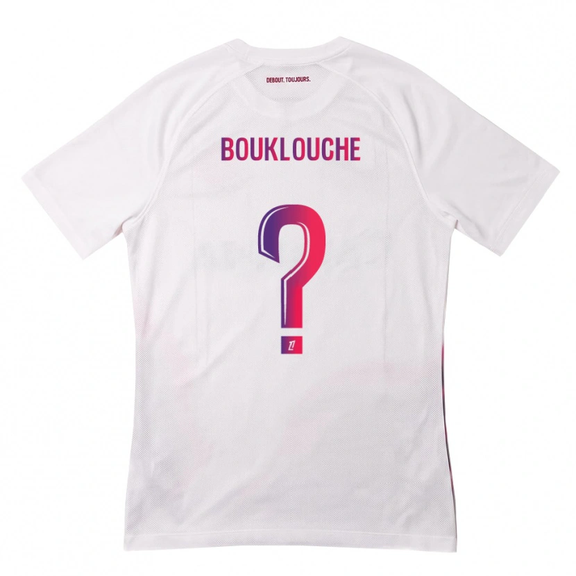 Danxen Herren Kelyan Bouklouche #0 Weiß Pink Lila Auswärtstrikot Trikot 2026/27 T-Shirt Österreich