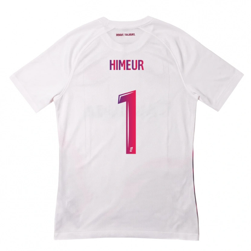 Danxen Herren Thomas Himeur #1 Weiß Pink Lila Auswärtstrikot Trikot 2026/27 T-Shirt Österreich