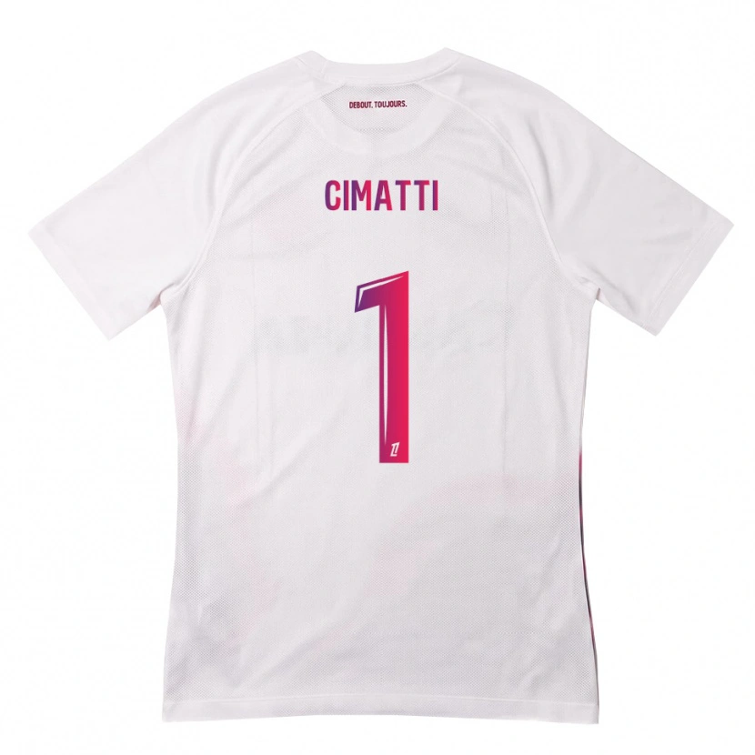 Danxen Herren Marie Cimatti #1 Weiß Pink Lila Auswärtstrikot Trikot 2026/27 T-Shirt Österreich
