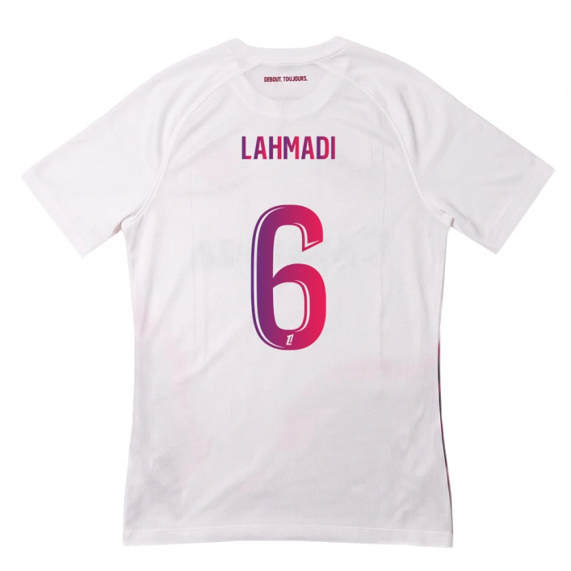 Danxen Herren Noah Lahmadi #6 Weiß Pink Lila Auswärtstrikot Trikot 2026/27 T-Shirt Österreich