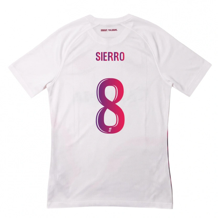 Danxen Herren Vincent Sierro #8 Weiß Pink Lila Auswärtstrikot Trikot 2026/27 T-Shirt Österreich