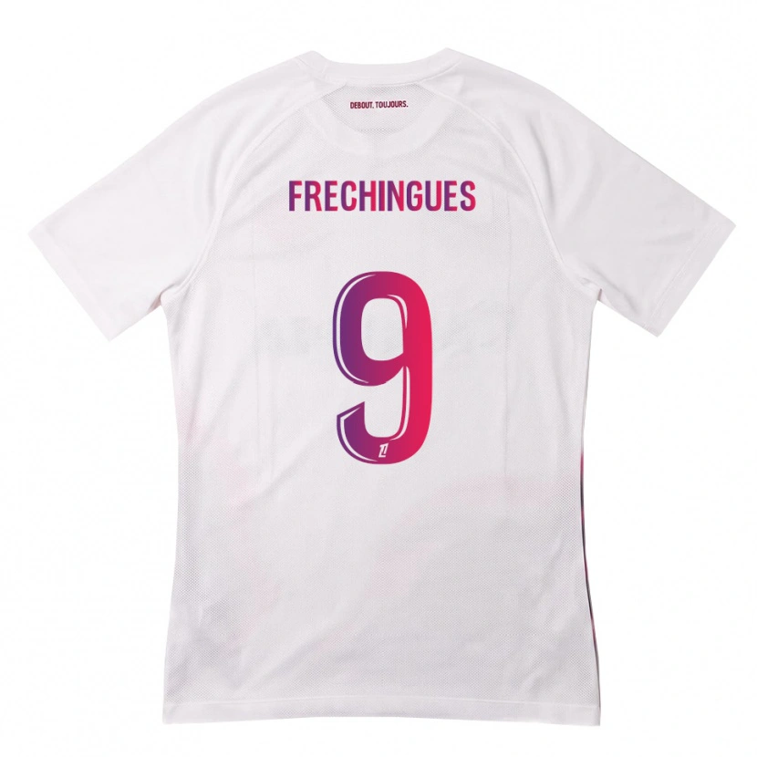 Danxen Herren Léo Frechingues #9 Weiß Pink Lila Auswärtstrikot Trikot 2026/27 T-Shirt Österreich