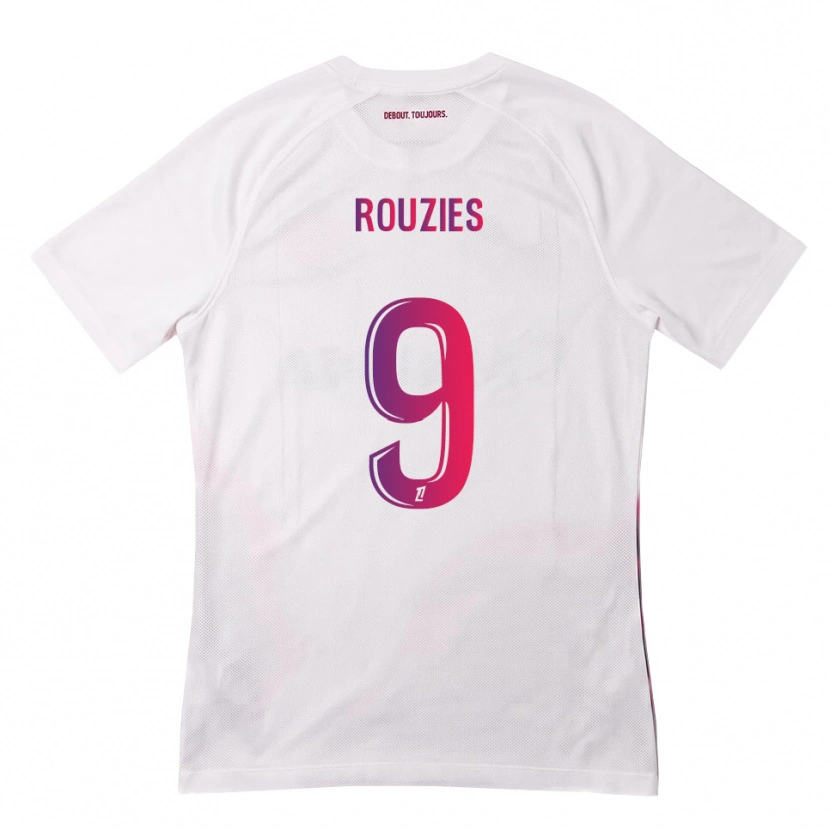 Danxen Herren Manon Rouzies #9 Weiß Pink Lila Auswärtstrikot Trikot 2026/27 T-Shirt Österreich