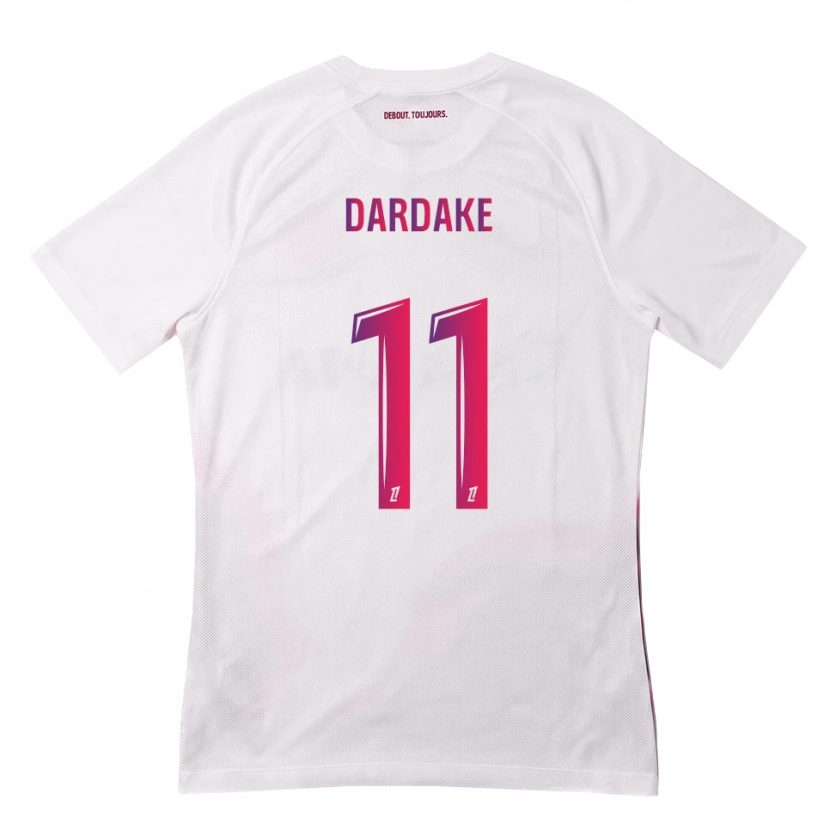 Danxen Herren Wassim Dardake #11 Weiß Pink Lila Auswärtstrikot Trikot 2026/27 T-Shirt Österreich