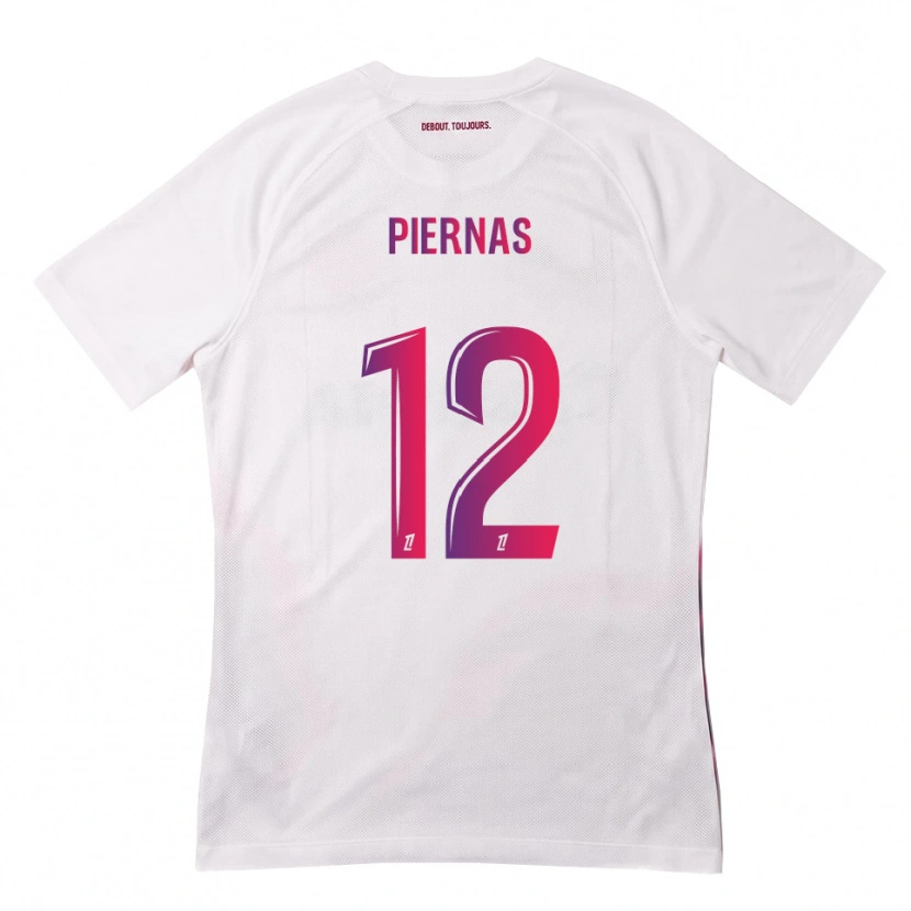 Danxen Herren Gaëtan Bakhouche Piernas #12 Weiß Pink Lila Auswärtstrikot Trikot 2026/27 T-Shirt Österreich