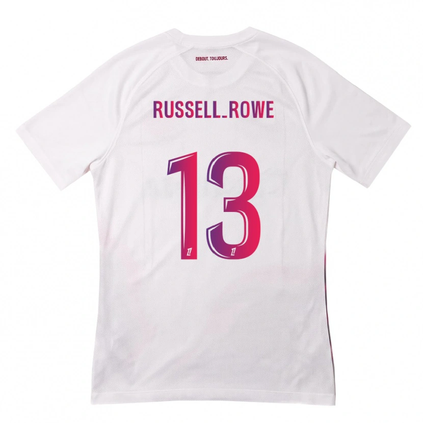 Danxen Herren Jacen Russell-Rowe #13 Weiß Pink Lila Auswärtstrikot Trikot 2026/27 T-Shirt Österreich