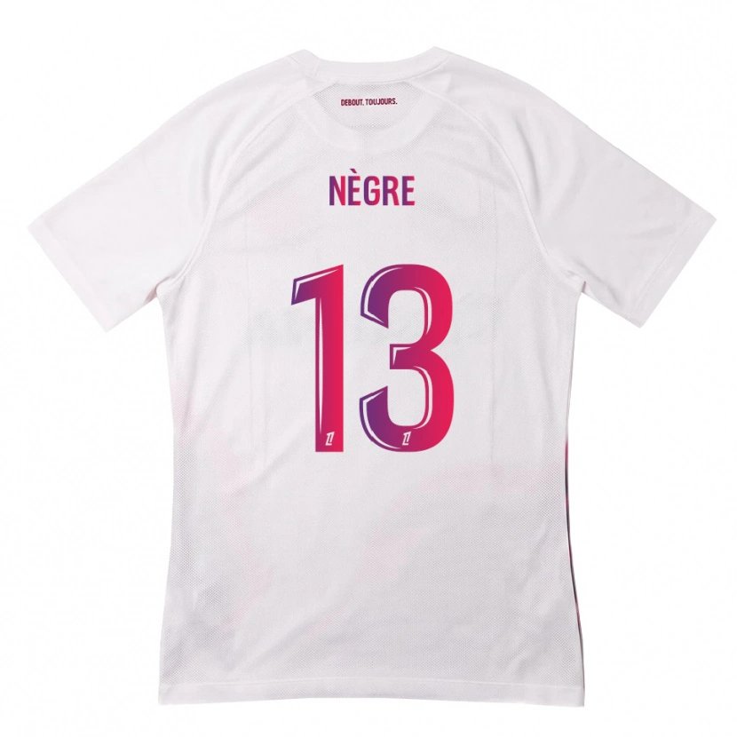 Danxen Herren Thibo Nègre #13 Weiß Pink Lila Auswärtstrikot Trikot 2026/27 T-Shirt Österreich
