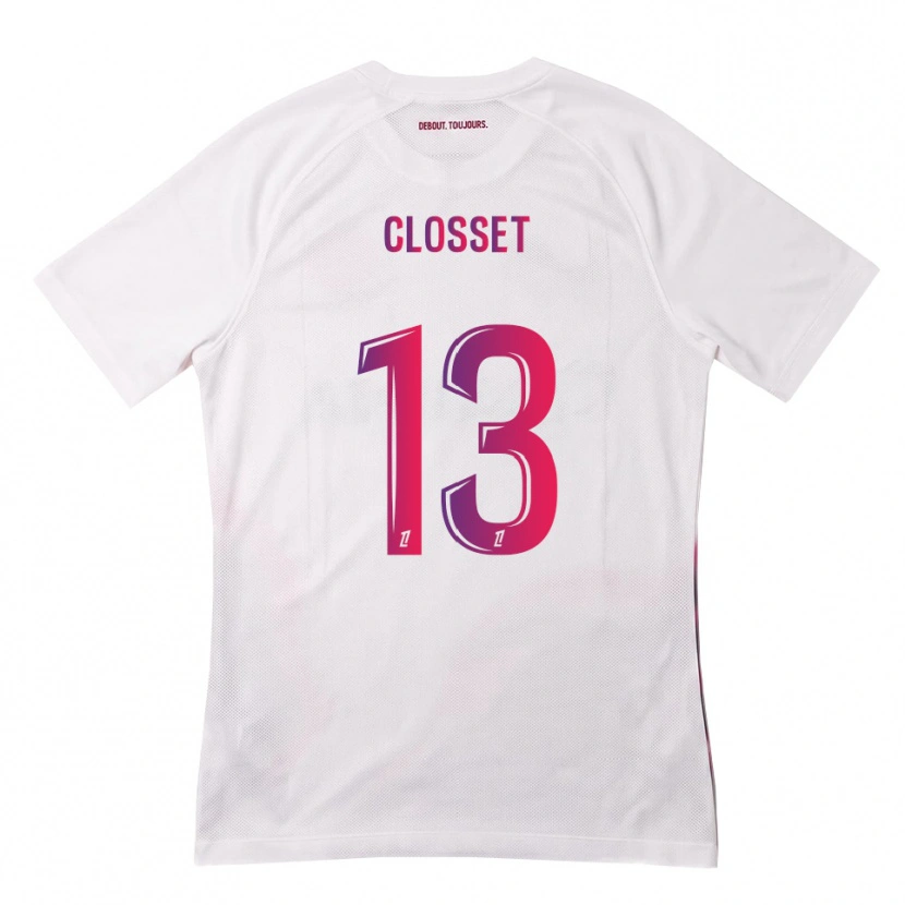 Danxen Herren Océane Closset #13 Weiß Pink Lila Auswärtstrikot Trikot 2026/27 T-Shirt Österreich