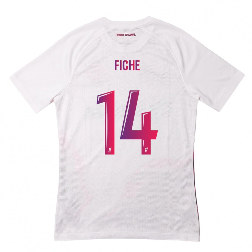 Danxen Herren Anis Fiche #14 Weiß Pink Lila Auswärtstrikot Trikot 2026/27 T-Shirt Österreich