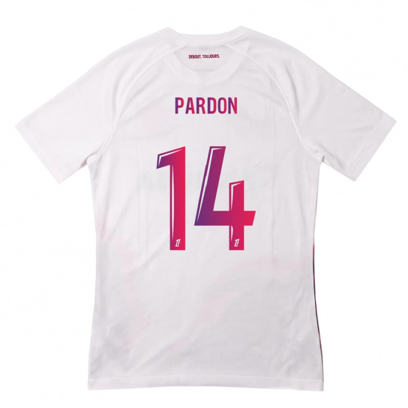 Danxen Herren Pauline Pardon #14 Weiß Pink Lila Auswärtstrikot Trikot 2026/27 T-Shirt Österreich