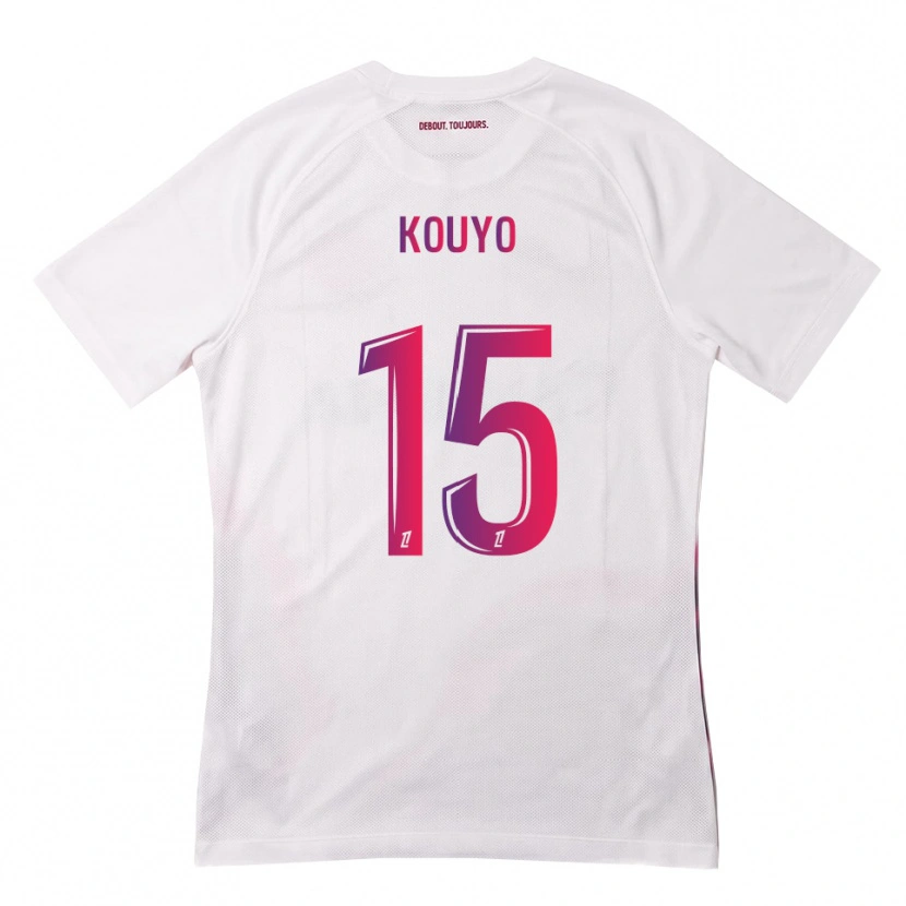Danxen Herren Dan Kouyo #15 Weiß Pink Lila Auswärtstrikot Trikot 2026/27 T-Shirt Österreich
