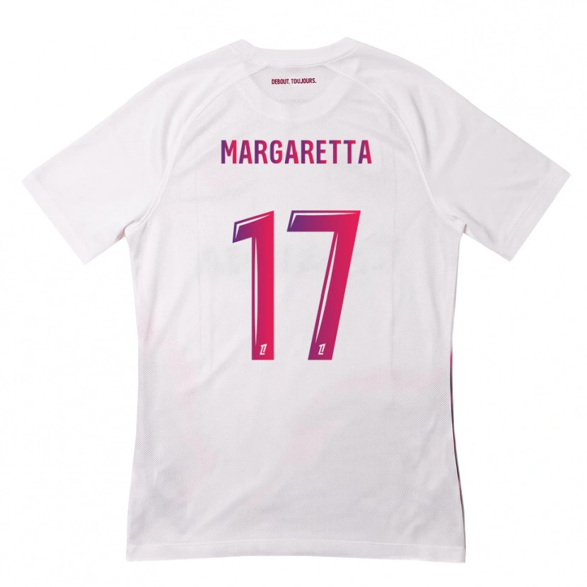 Danxen Herren Jessica Margaretta #17 Weiß Pink Lila Auswärtstrikot Trikot 2026/27 T-Shirt Österreich