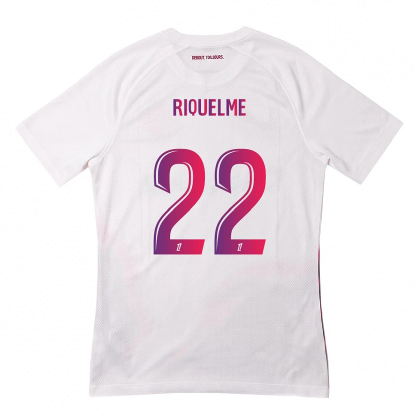 Danxen Herren Laura Riquelme #22 Weiß Pink Lila Auswärtstrikot Trikot 2026/27 T-Shirt Österreich