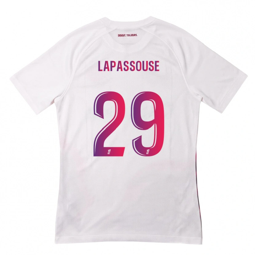 Danxen Herren Louna Lapassouse #29 Weiß Pink Lila Auswärtstrikot Trikot 2026/27 T-Shirt Österreich